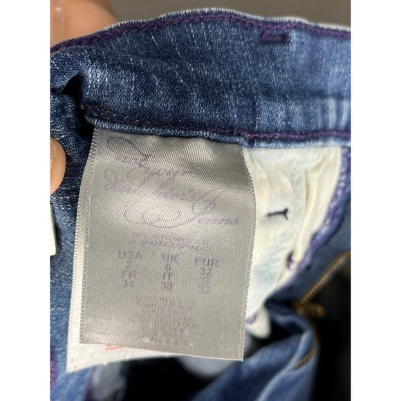 Not your daughters jeans women’s size 2 capris lift and tuck technology stretch - Picture 12 of 13